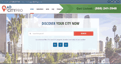 Desktop Screenshot of adcitypro.com