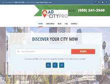 Tablet Screenshot of adcitypro.com
